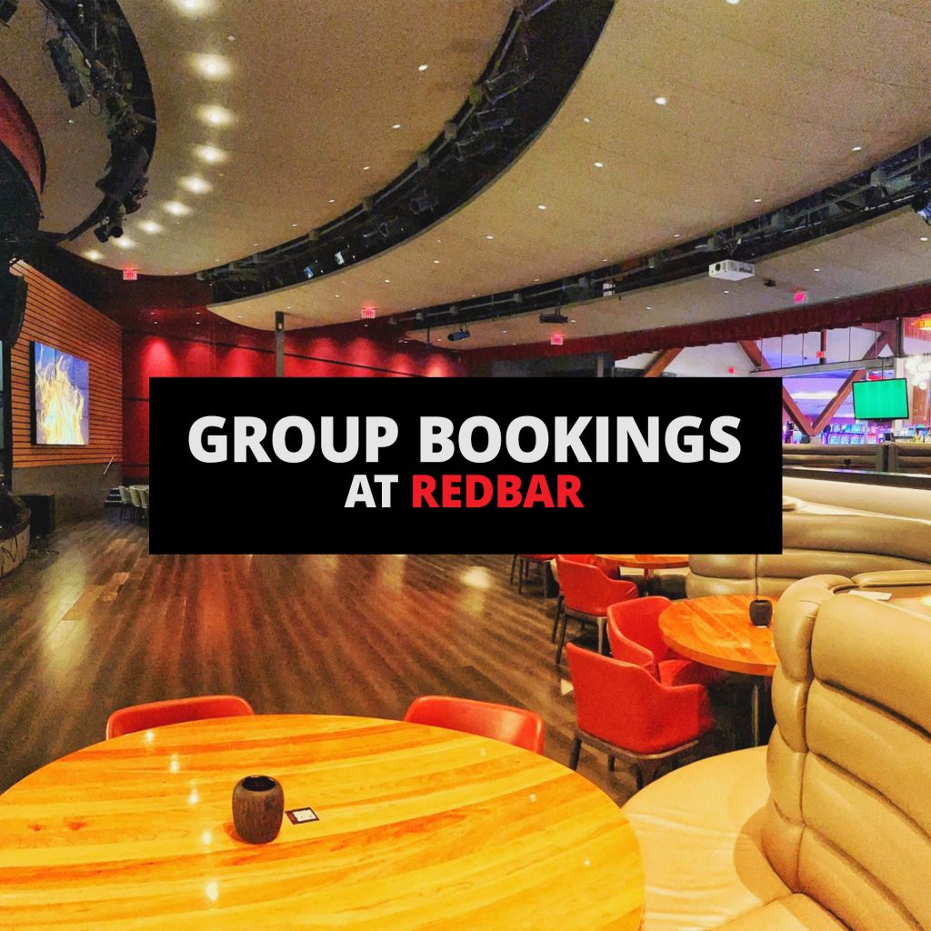 Group Bookings at Redbar