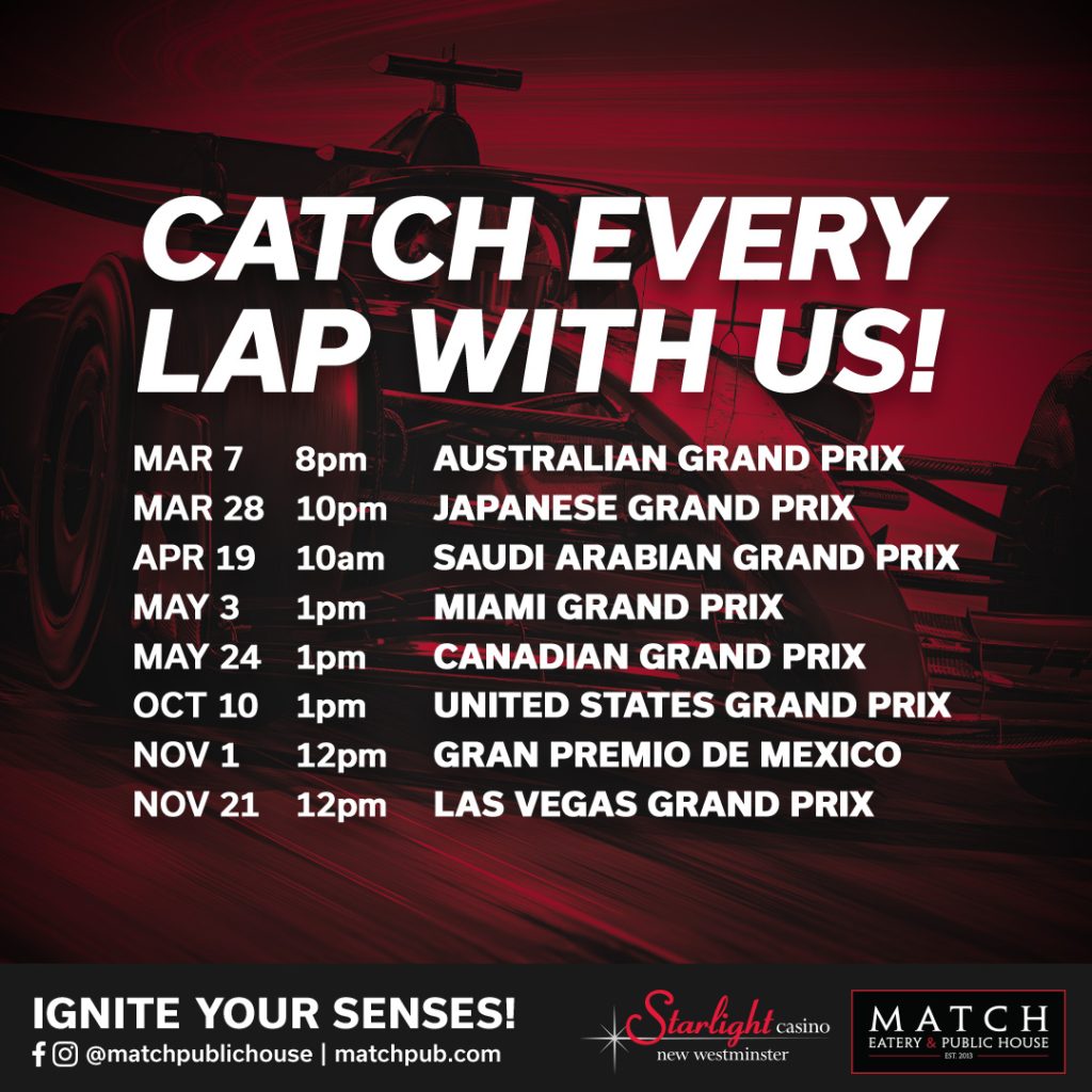 F1 - Catch Every Lap with Us!