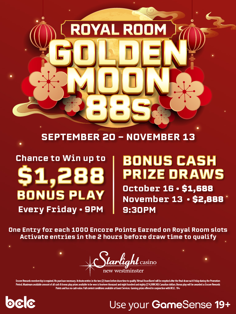 Royal Room Golden Moon 88s